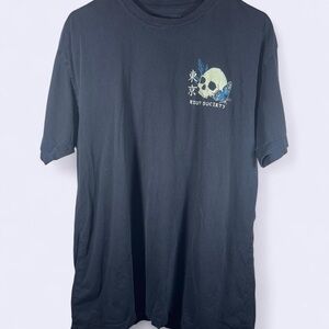 Riot Society Tokyo Skull Butterfly Tee